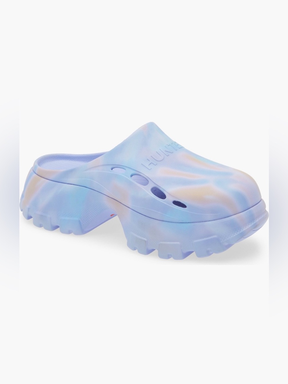 NWOT Hunter Women's Blue Clogs
